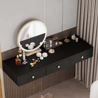 Farana 47“ Wall-Mounted Floating Shelf Vanity with 3 Drawers by Mercer41