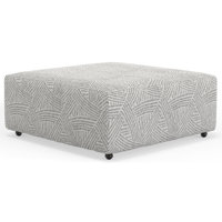 Ellyarna Upholstered Ottoman by Latitude Run