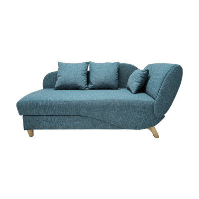 Chanoa Upholstered Chaise Lounge by Wade Logan