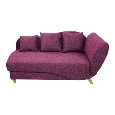 Chanoa Upholstered Chaise Lounge by Wade Logan