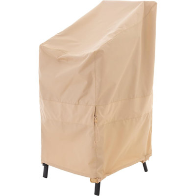 Premium Waterproof Outdoor Patio Chair Cover: Latest Rip-Stop Fabric, 3-Year Warranty by F&J Outdoors