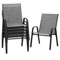Efthemia Stacking Patio Dining Armchair by Ebern Designs