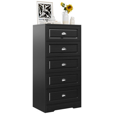 Aunson 5 Drawer Dresser for Bedroom by Lark Manor