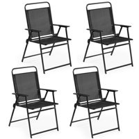 Shayleen Foldable Patio Dining Armchair with Cushion by Arlmont & Co.