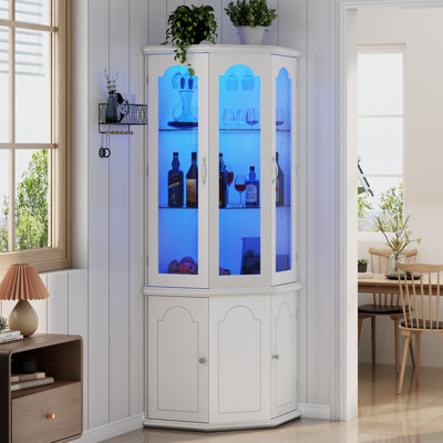 Ruzmir Corner Cabinet by Winston Porter