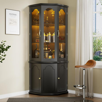 Ruzmir Corner Cabinet by Winston Porter