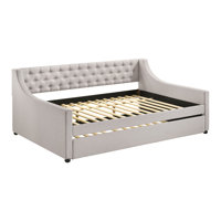 Edlef Upholstered Daybed with Trundle by Wildon Home