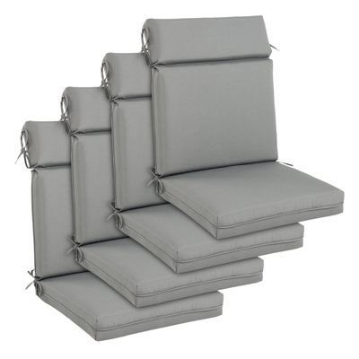 4 - Piece Outdoor Seat/Back Cushion by Latitude Run