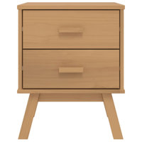 Lachish Solid Wood Nightstand by George Oliver