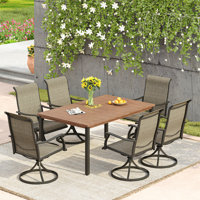 Naasir Rectangular 60" Long Dining Set by Wildon Home