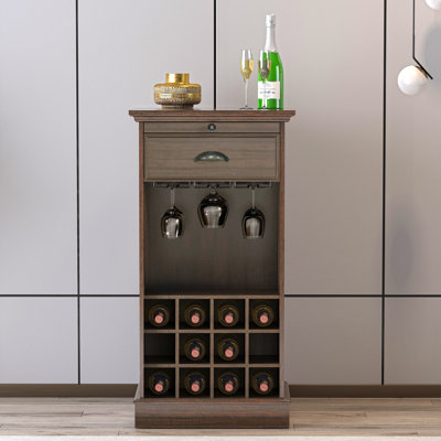 Deliyah Bar Cabinet by Charlton Home