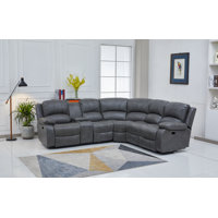 Tahlik 3 - Piece Vegan Leather Sectional by Latitude Run