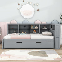 Nadjia Daybed with Trundle by Wildon Home