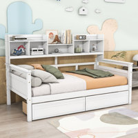Nagelly Daybed with Two Drawers by Wildon Home