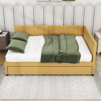 Korden Full Size Upholstered Daybed with Twin Size Trundle by Red Barrel Studio
