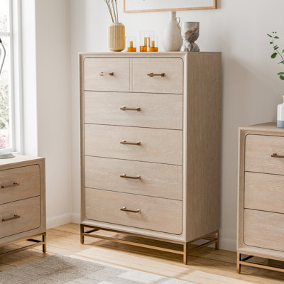 Ilene Demmer 5 Drawer 36.3" W Chest by Mercer41