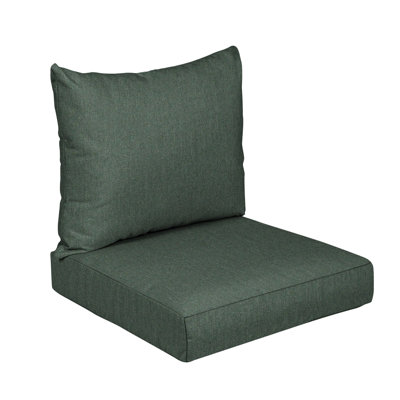2 - Piece Outdoor SunbrellaSeat/Back Cushion by Latitude Run