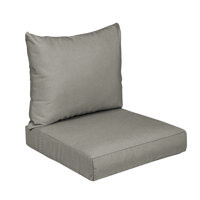 Outdoor Sunbrella Seat/Back Cushion by Latitude Run