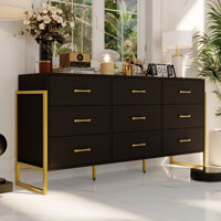 Cappella 55.1" Wide 3 Drawer Sideboard by Wade Logan
