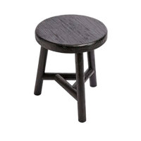 Solid + Manufactured Wood Accent Stool by 17 Stories