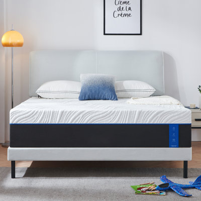 Alwyn Home Tattnall 14" Firm Gel Memory Foam Mattress by Alwyn Home