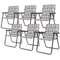 Sherial Folding Beach Chair by Arlmont & Co.