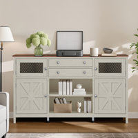 Fotou 59" Wide 2 Drawer Sideboard by Breakwater Bay