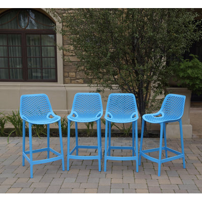 Castoro Outdoor 26 Counter Stool by Wade Logan