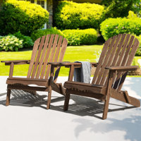 Berdina Wood Folding Adirondack Chair by Dovecove