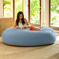Stephonie Cocoon Sun Bed - Giant Outdoor Round Lounge for Resort Style & Beachfront Relaxation by Arlmont & Co.