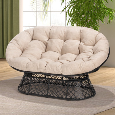 Ariyelle Tufted Papasan Chair by Bayou Breeze