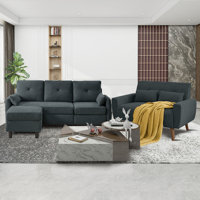 Susete 3 - Piece Living Room Set by Ebern Designs