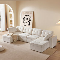 Zakeem 6 - Piece Upholstered Sectional by Hokku Designs