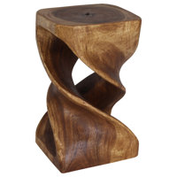 Lyneth Solid Wood Top End Table by Ivy Bronx