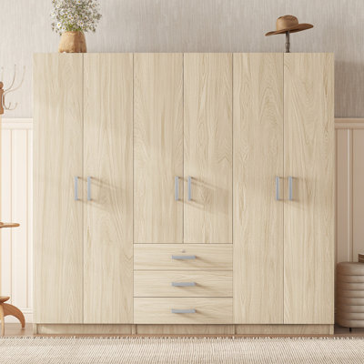 Eford 6-Doors Armoire with 3 Drawers by Latitude Run