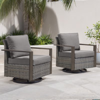 Kelyse Outdoor Rocker Chair by Wrought Studio