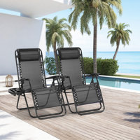 Stanuta Beach Reclining Folding Zero Gravity Chair by Arlmont & Co.