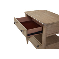 Dana Heights 2-Drawer Nightstand by Birch Lane