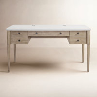 Sabrina 58 W 5 Drawer Desk by Birch Lane