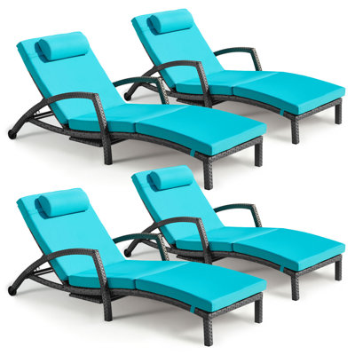 Symaria Outdoor Chaise Lounge