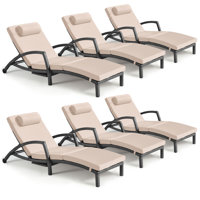 Sobiya Outdoor Chaise Lounge by Wildon Home