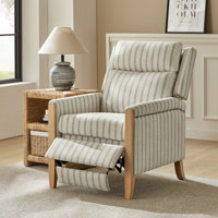 Terren 28.74" Wide Upholstered Push Back Recliner
