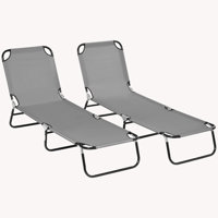 Shalen 74" Long Reclining Chaise Lounge Set by Winston Porter