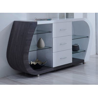 Deamontae 71" Wide 3 Drawer Sideboard by Brayden Studio