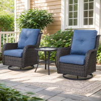 Shida 2 - Person Outdoor Seating Group with Cushions