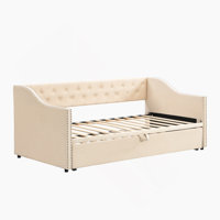 Feaman Upholstered Daybed with Trundle by Wildon Home