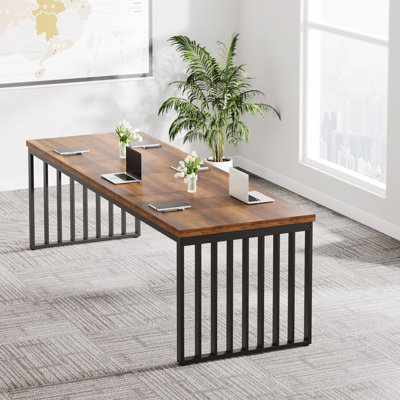 78.74 Inch Extra Long Conference Table (Chairs not included) by Inbox Zero