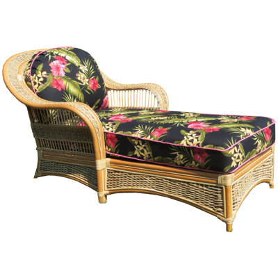Flared Arm Chaise Lounge by Bungalow Rose
