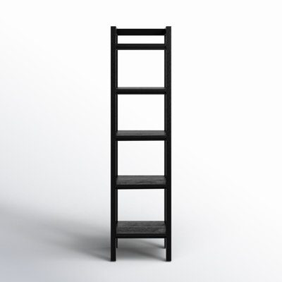 Oslo Etagere Solid Wood Bookcase