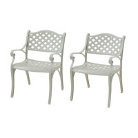 Abisaid Outdoor Stacking Dining Armchair